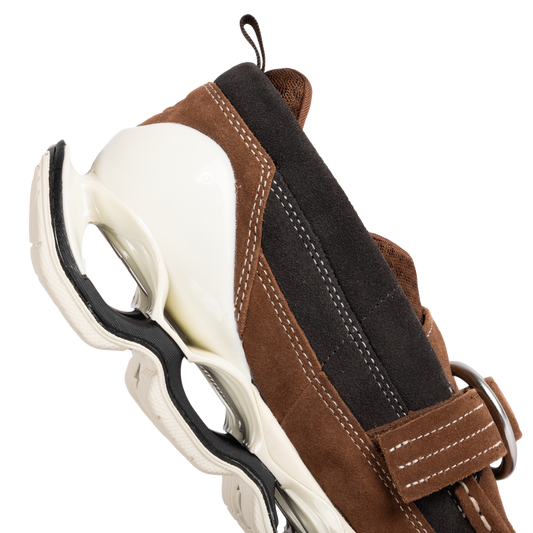 Mizuno x Setsumasa Kobayashi Wave Prophecy Ring MOC Brown D1GD261901