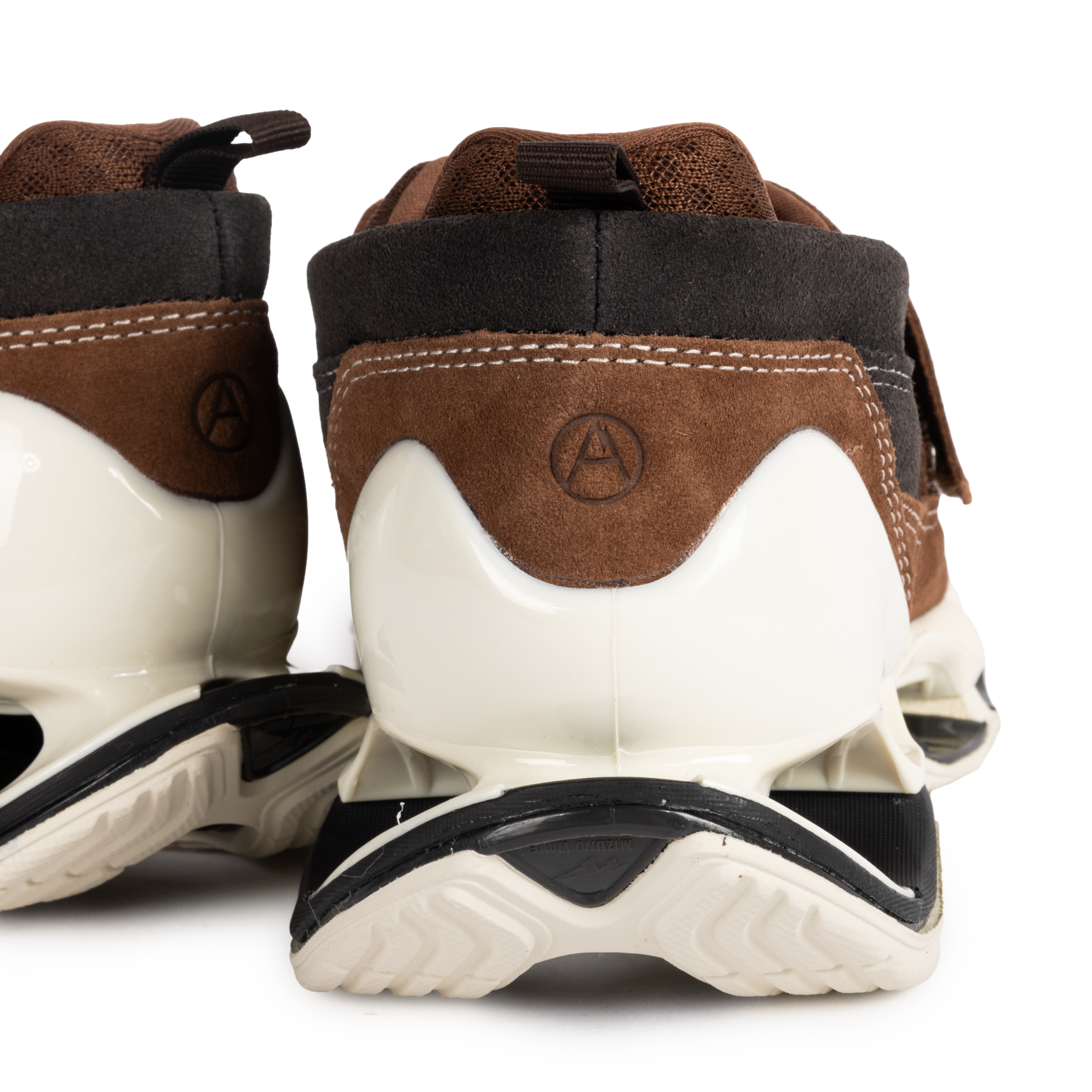 Mizuno x Setsumasa Kobayashi Wave Prophecy Ring MOC Brown D1GD261901