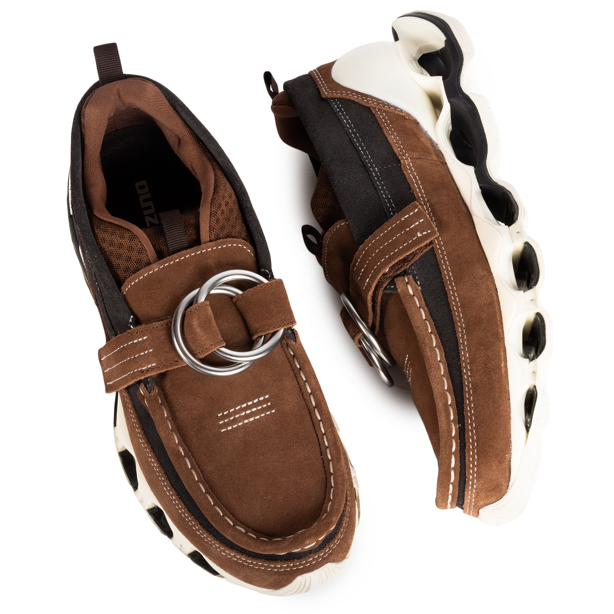 Mizuno x Setsumasa Kobayashi Wave Prophecy Ring MOC Brown D1GD261901