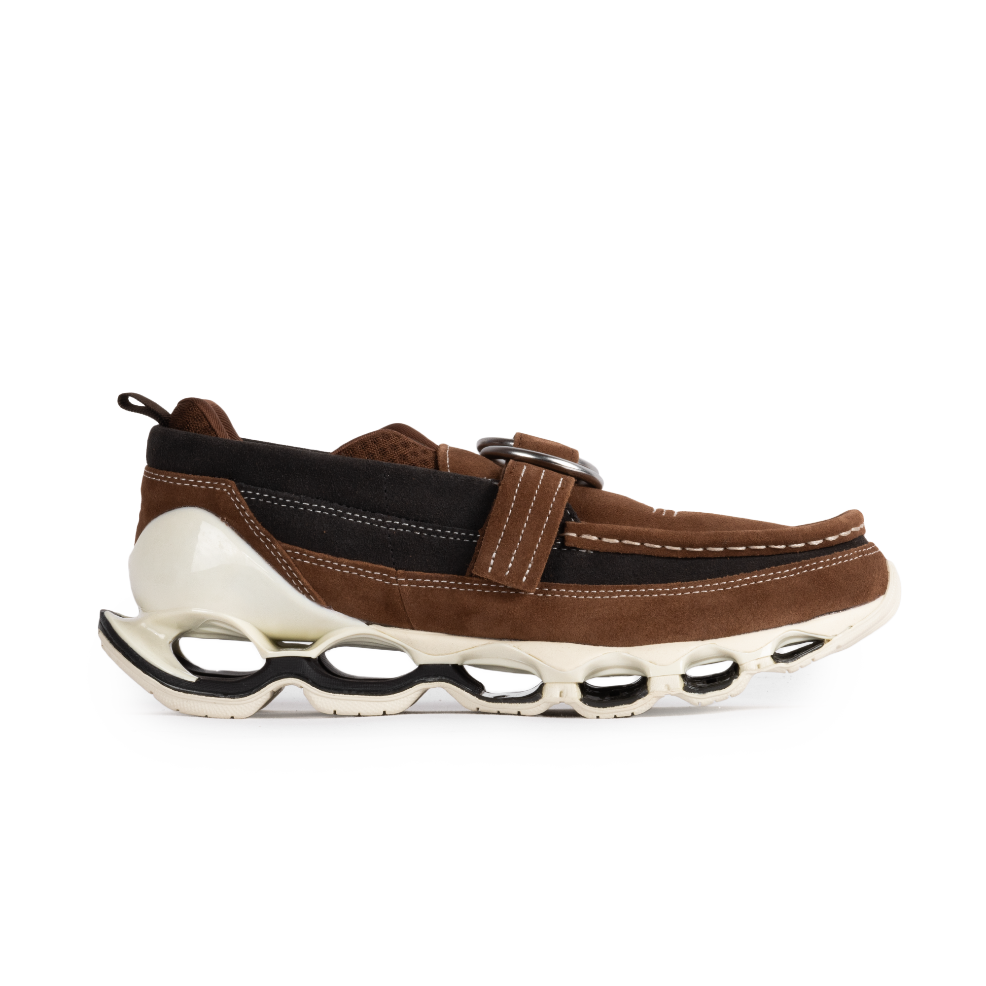 Mizuno x Setsumasa Kobayashi Wave Prophecy Ring MOC Brown D1GD261901