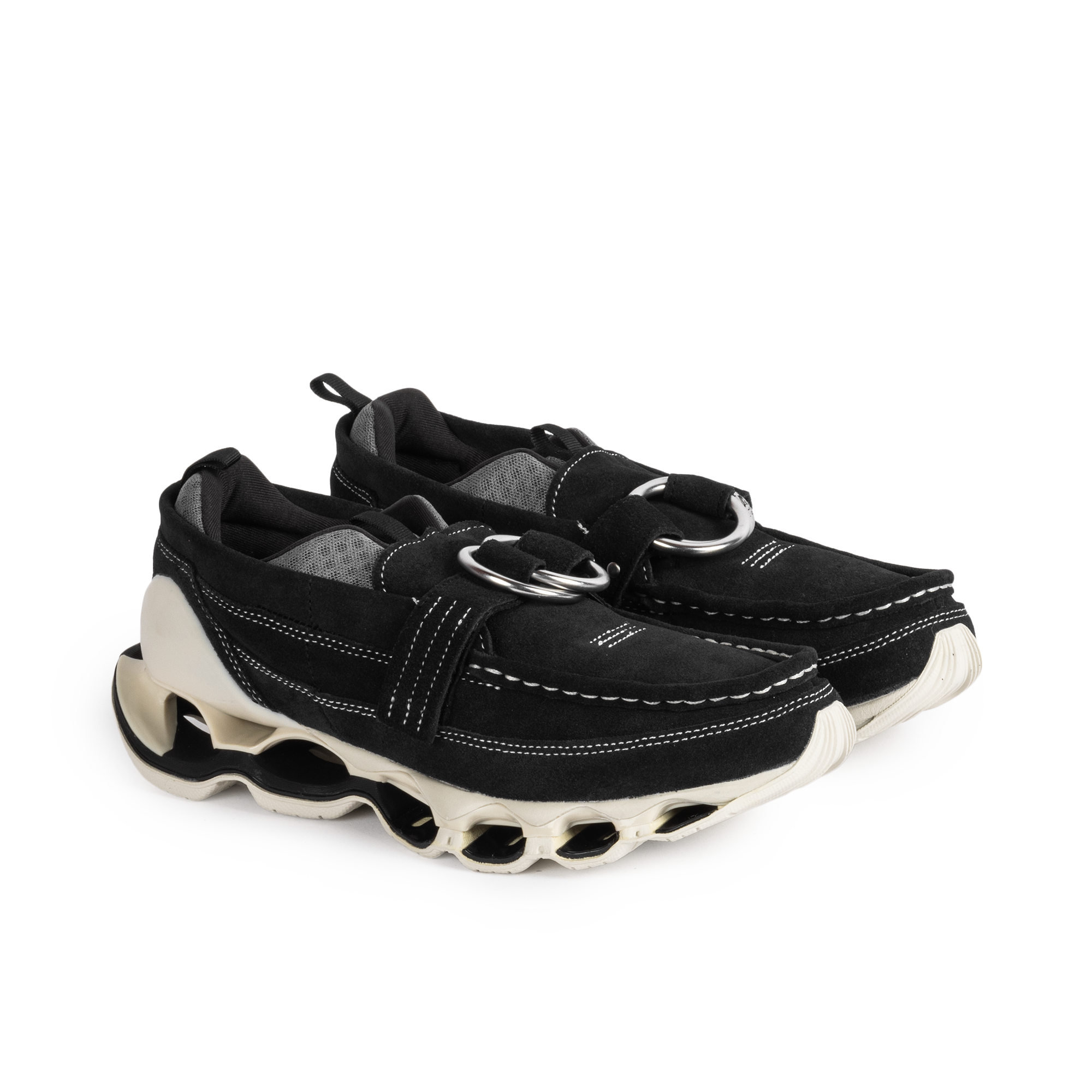 Mizuno x Setsumasa Kobayashi Wave Prophecy Ring MOC Black D1GD261902