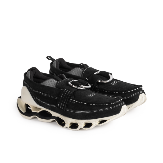 Mizuno x Setsumasa Kobayashi Wave Prophecy Ring MOC Black D1GD261902