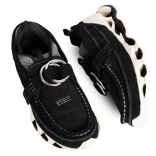 Mizuno x Setsumasa Kobayashi Wave Prophecy Ring MOC Black D1GD261902
