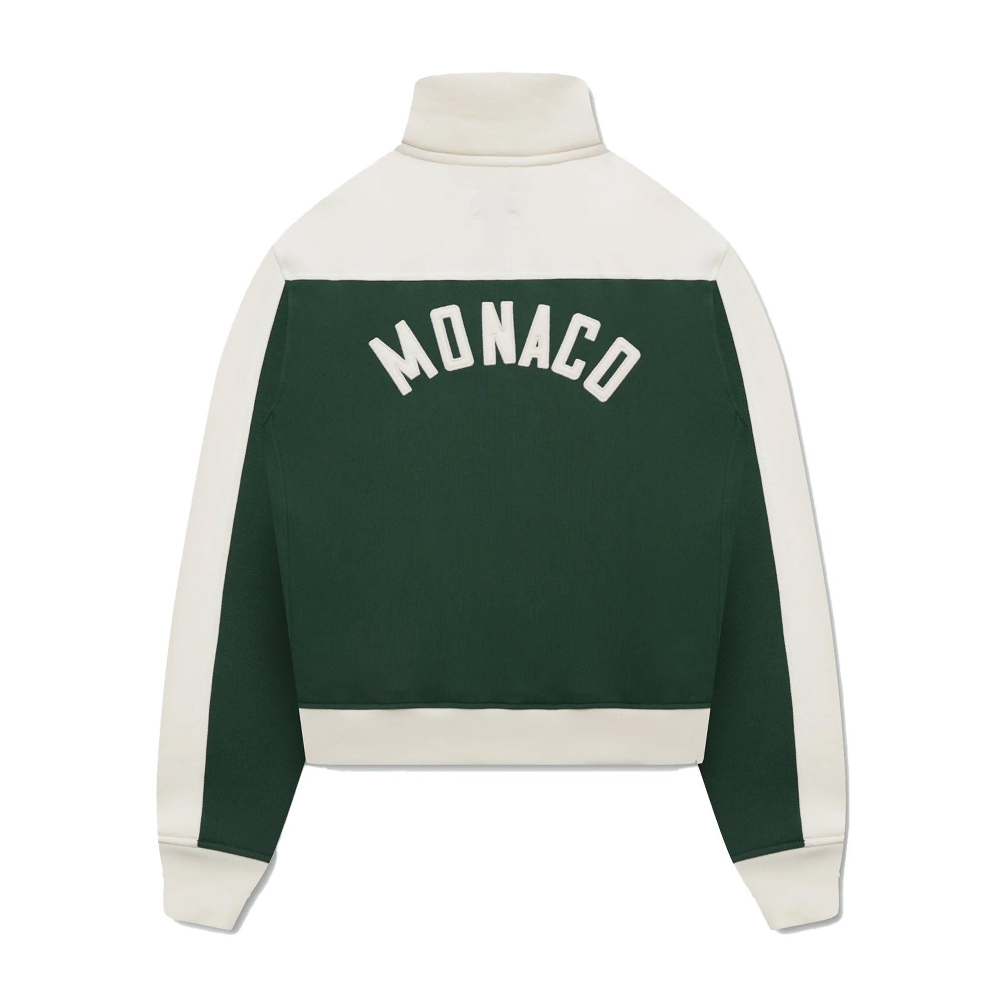 R H U D E Monaco Half-Zip Hunter Green/Cream