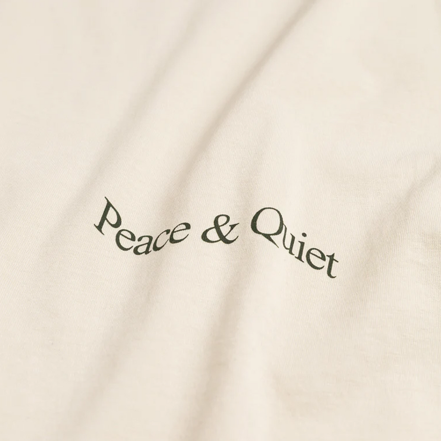 Museum Of Peace & Quiet Wordmark T-Shirt Bone