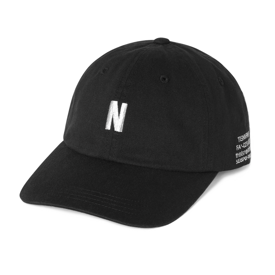 thisisneverthat N-Logo Cap Black