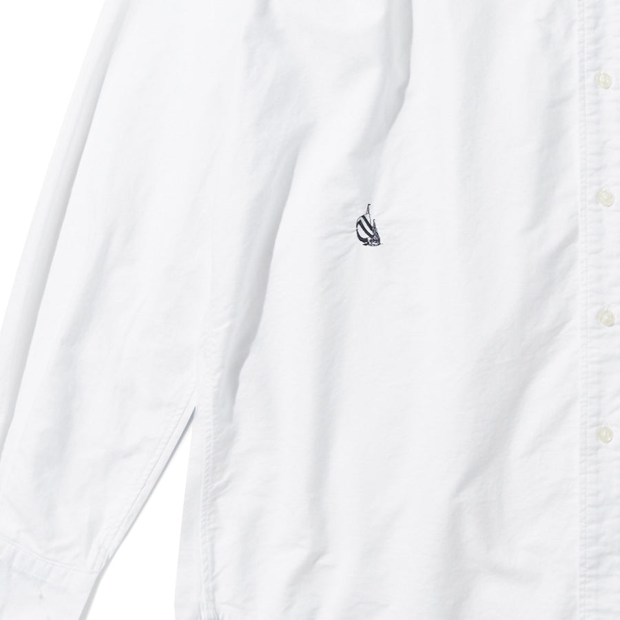 Nautica Japan Oxford Spinnaker BD Shirt White