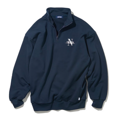 Nautica Japan N Logo Half Zip Sweater Navy