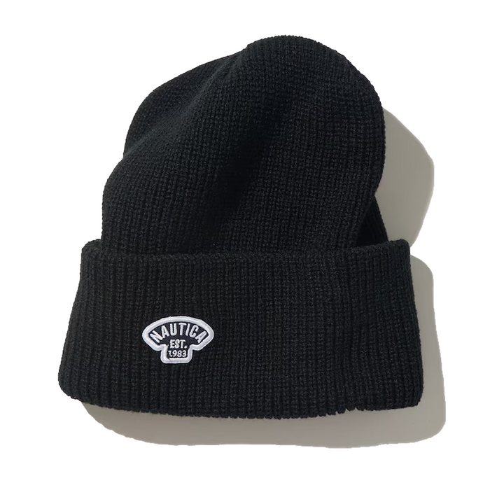 Nautica Japan Knit Wappen Cap Black