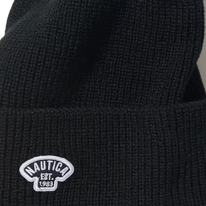 Nautica Japan Knit Wappen Cap Black