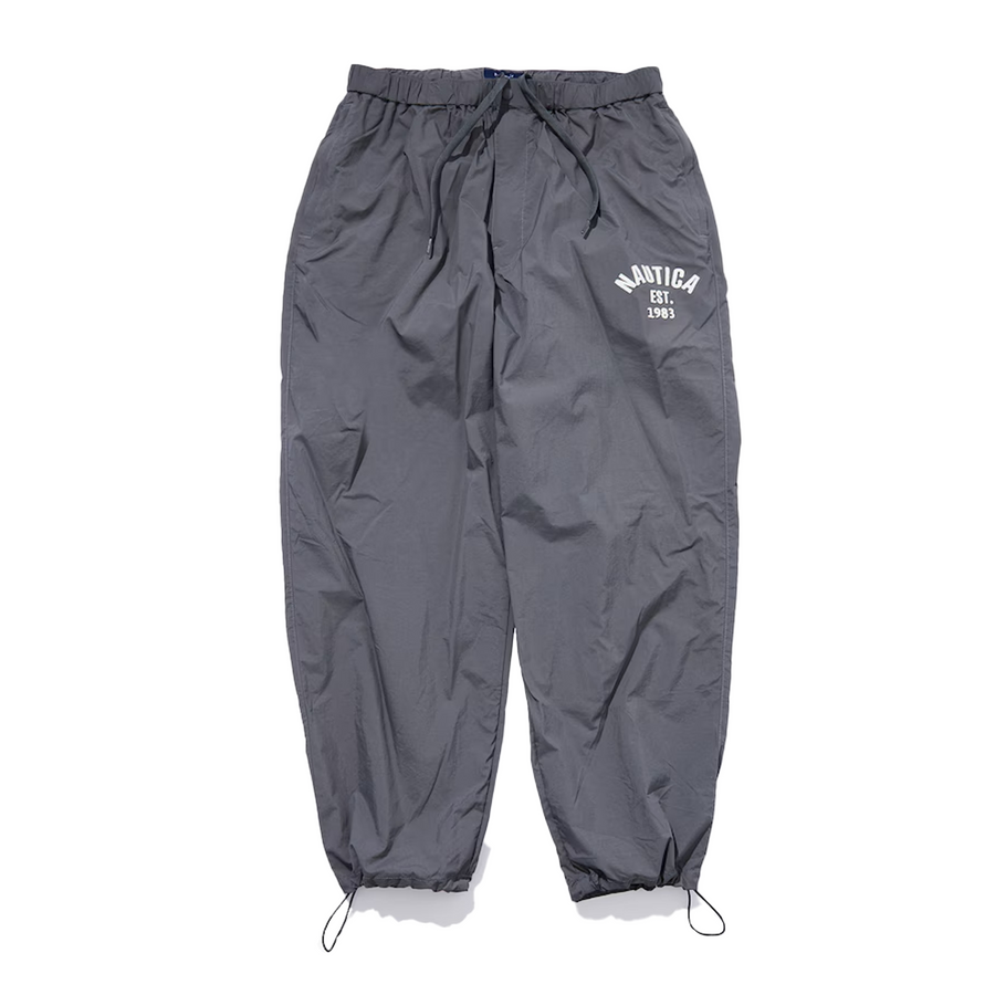 Nautica Japan Water Repellent Nylon Track Pants Charcoal