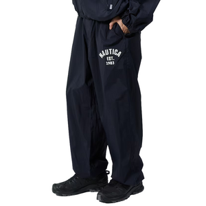 Nautica Japan Water Repellent Nylon Track Pants Navy