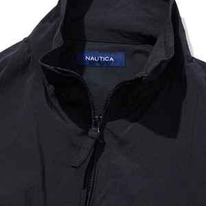 Nautica Japan Water Repellent Nylon Track Jacket Black