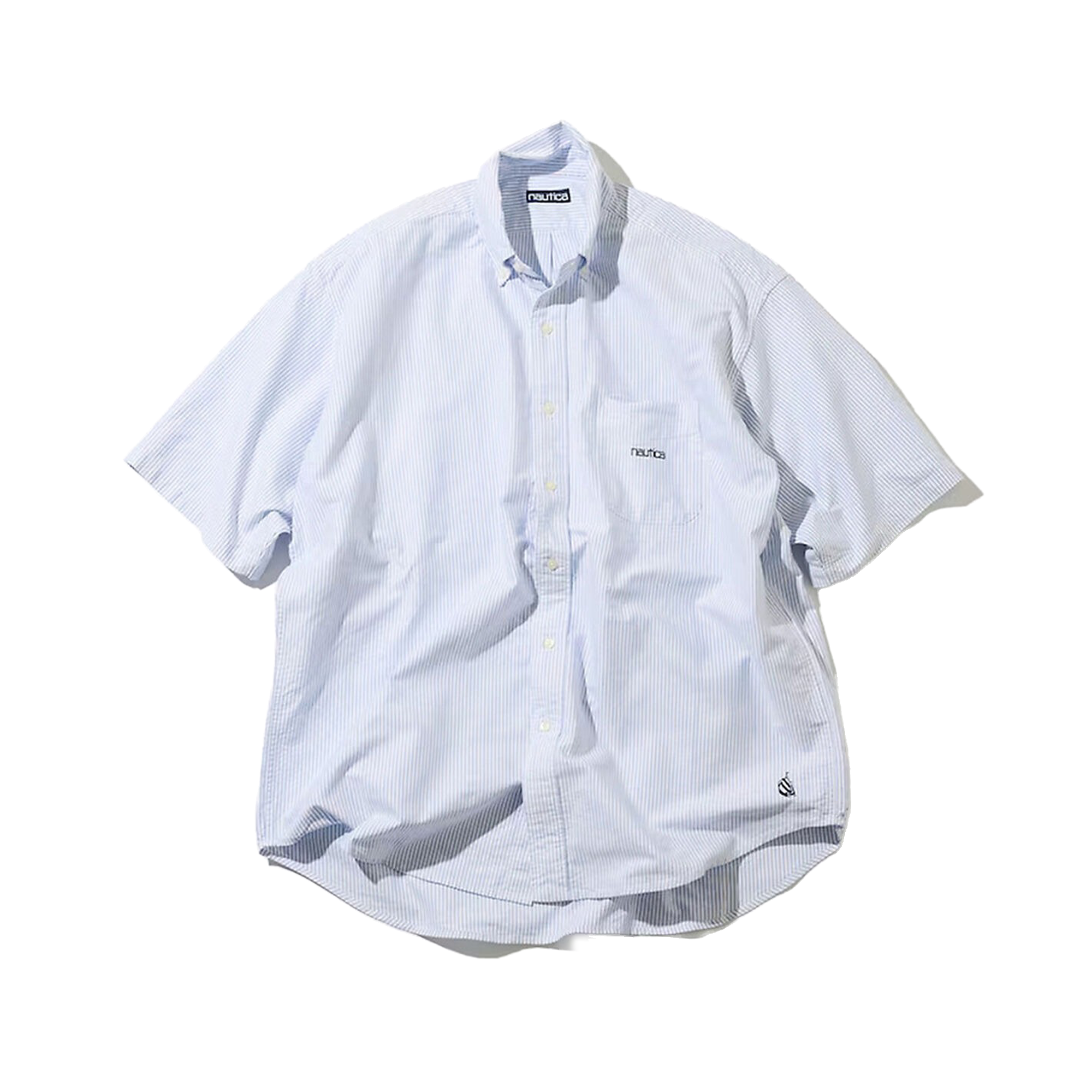 Nautica Japan Oxford B.D Shirts Vin Stripe