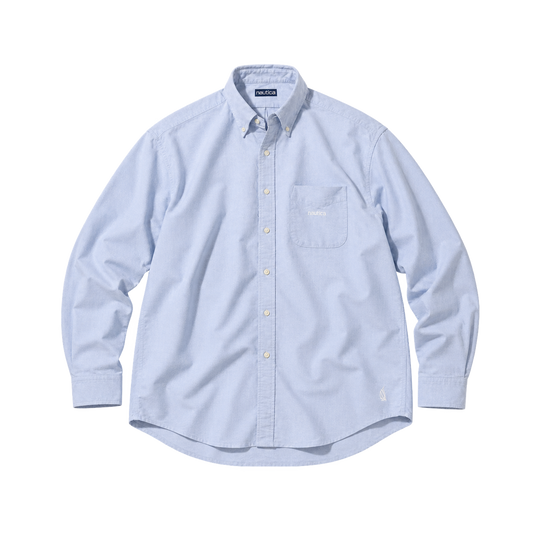 Nautica Japan Oxford B.D Shirts Vin Stripe