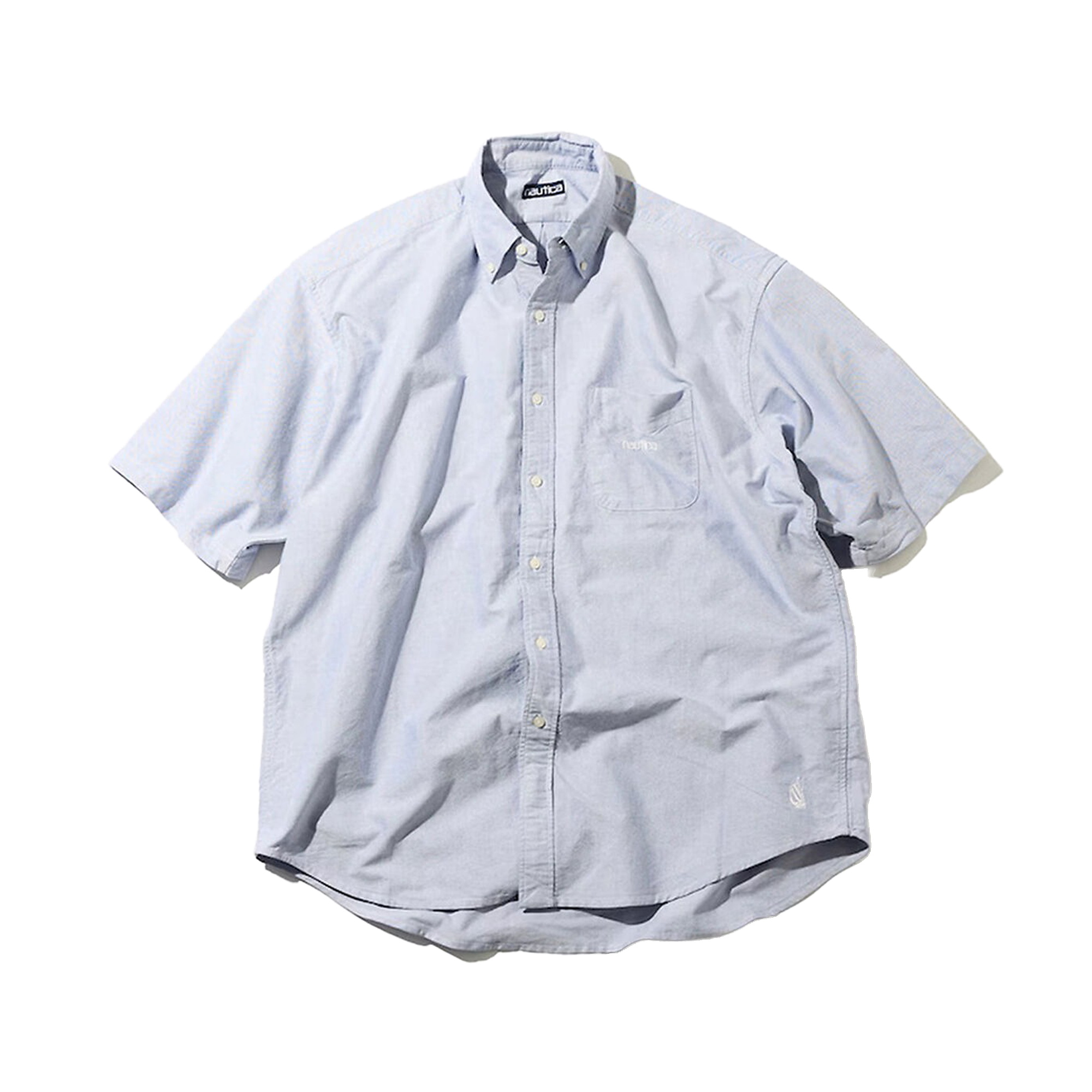 Nautica Japan Oxford B.D Shirts Vin Sax Blue