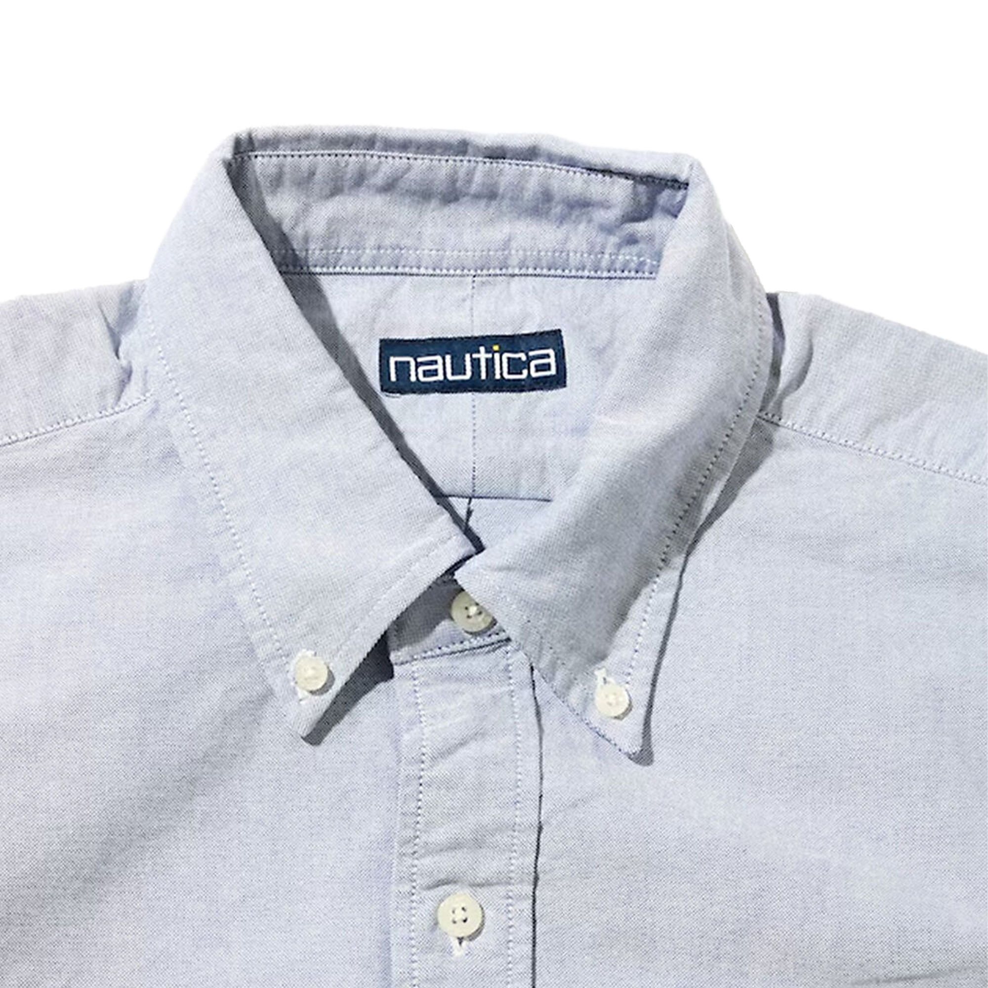 Nautica Japan Oxford B.D Shirts Vin Sax Blue