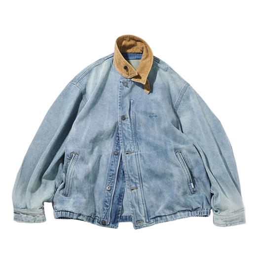 Nautica Japan Denim Work Jacket Blue