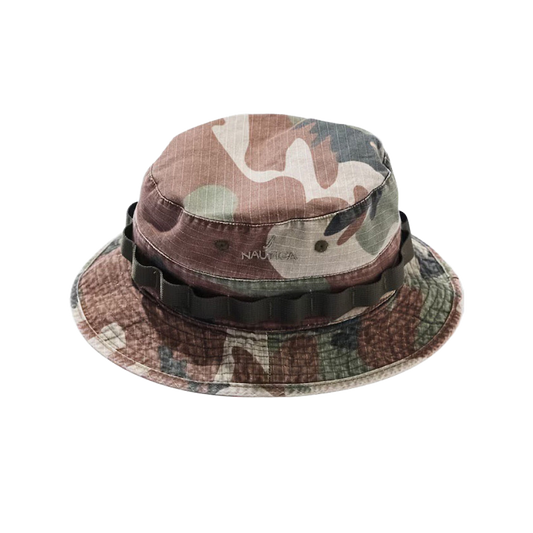 Nautica Japan Ripstop Boonie Hat Green Camo