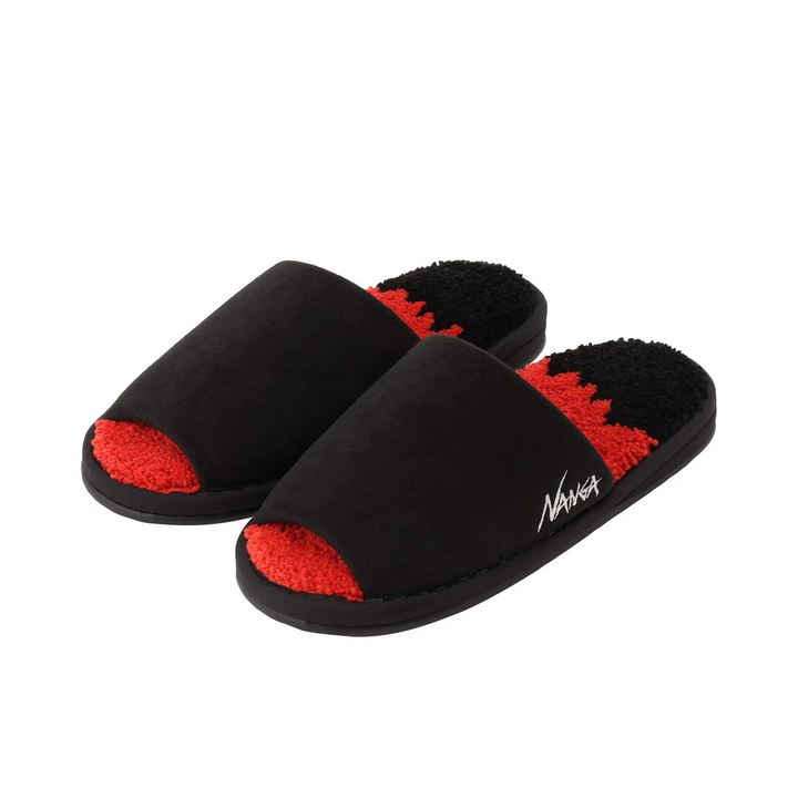 Nanga Nanga Logo Room Shoes Red/Black