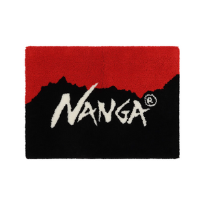 Nanga Nanga Logo Rug Red/Black