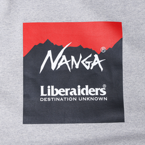 Nanga X Liberaiders Eco Hybrid Sweat Shirt Light Grey