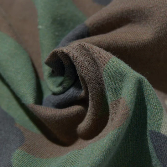 Nautica Japan Arch Logo Camoflouge PT T-Shirt Military Green