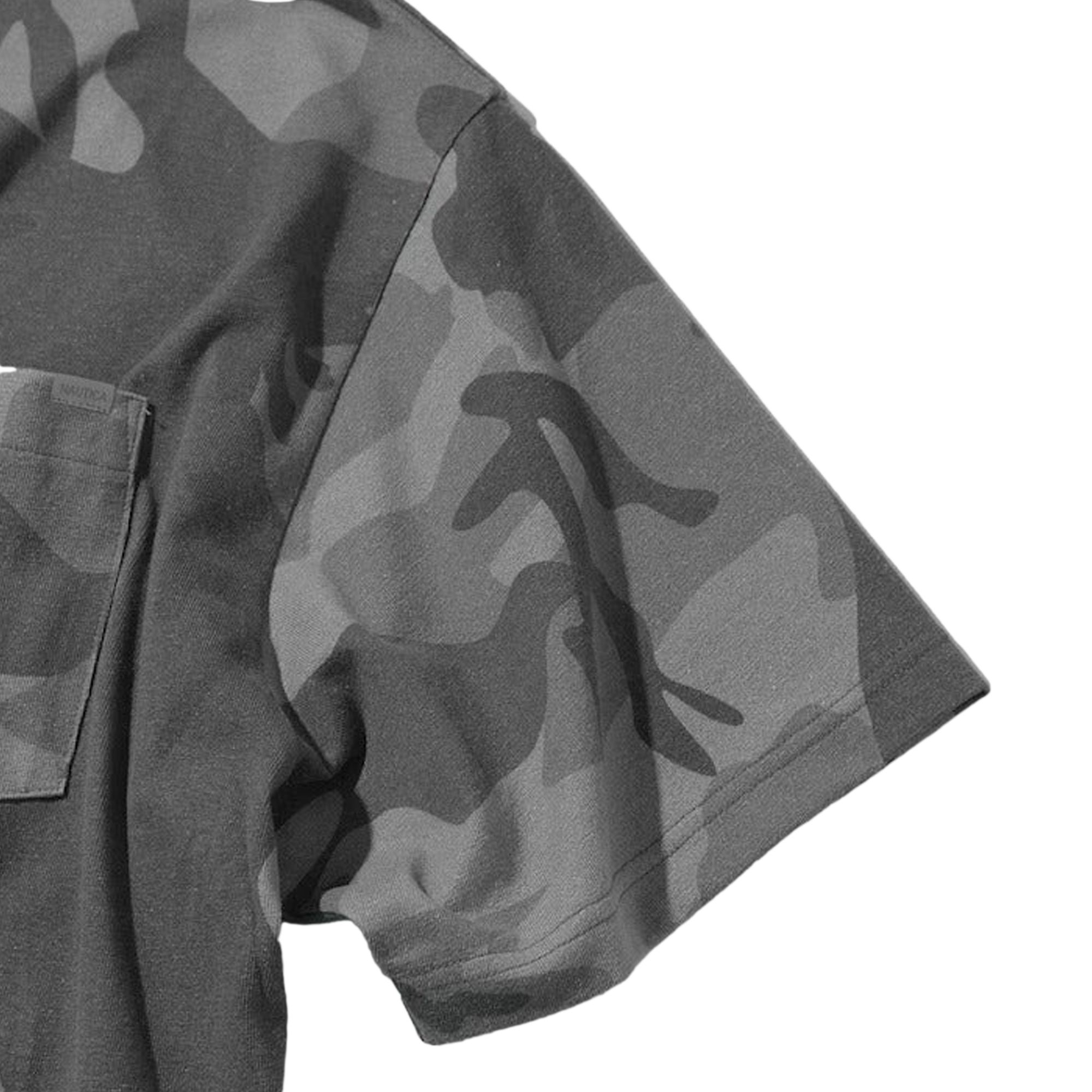 Nautica Japan Camoflouge PT Pocket T-Shirt Grey