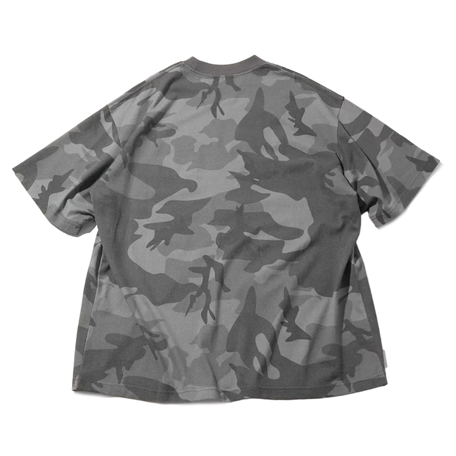 Nautica Japan Camoflouge PT Pocket T-Shirt Grey