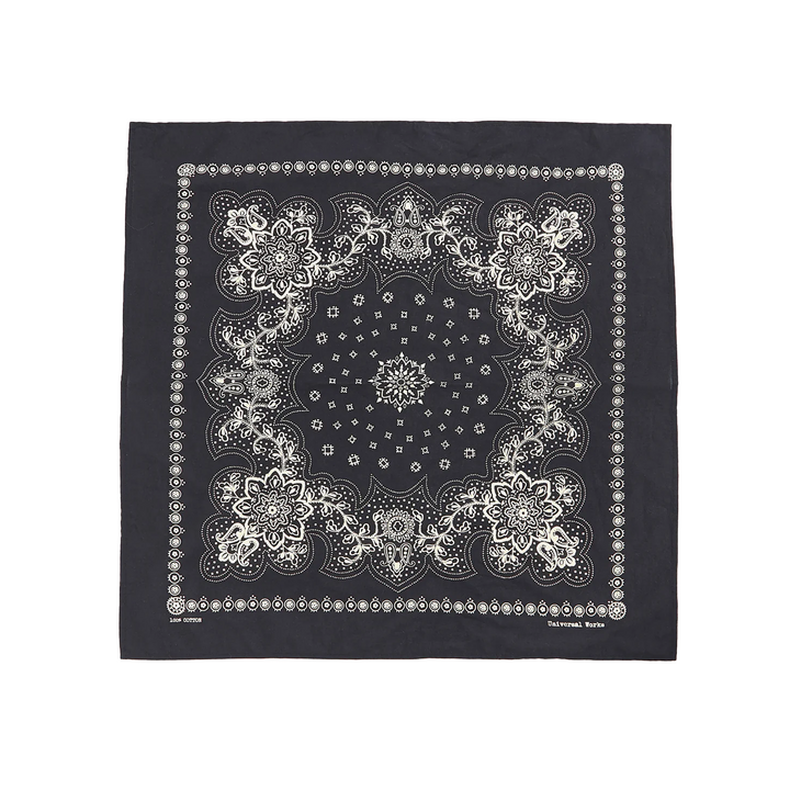 Universal Works Neckerchief Black