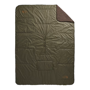 The North Face Wawona Fuzzy Blanket New Taupe Green/Smokey Brown NF0A52USB97