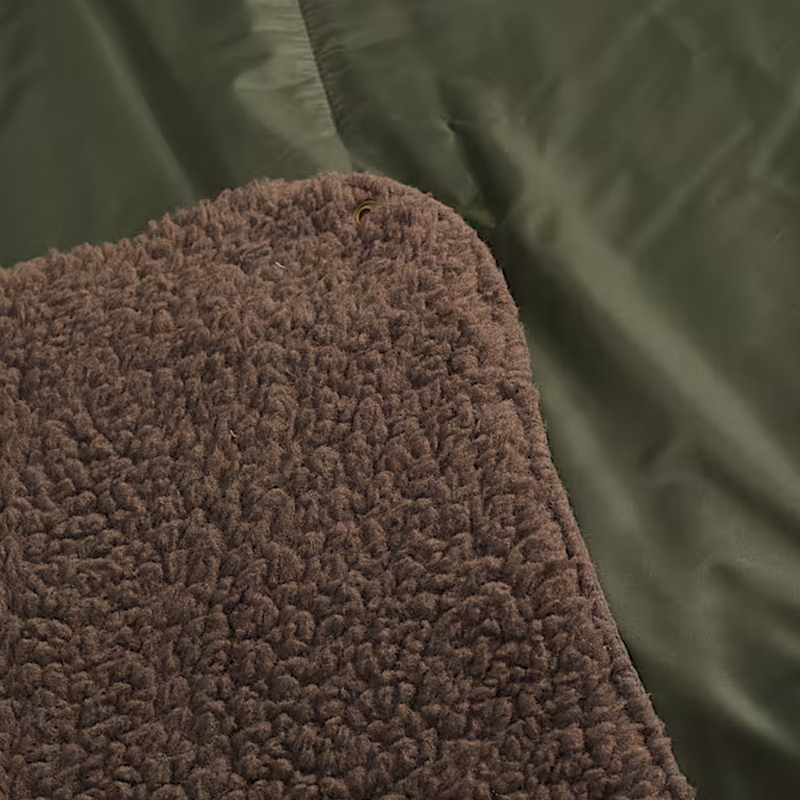 The North Face Wawona Fuzzy Blanket New Taupe Green/Smokey Brown NF0A52USB97