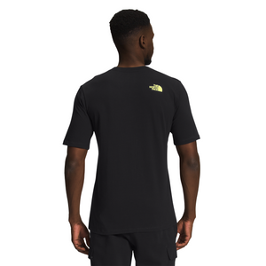 The North Face S/S COORDINATES TEE TNF BLACK/LED YELLOW