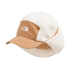 The North Face Cragmont Fleece Trapper Hat White/Almond Butter NF0A7WJBLDI