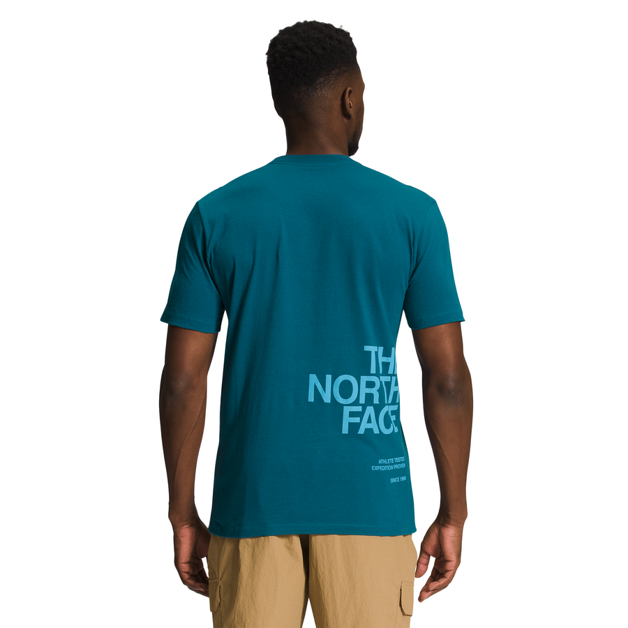The North Face S/S BRAND PROUD TEE BLUE CORAL