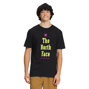 The North Face S/S BRAND PROUD TEE TNF BLACK/LED YELLOW