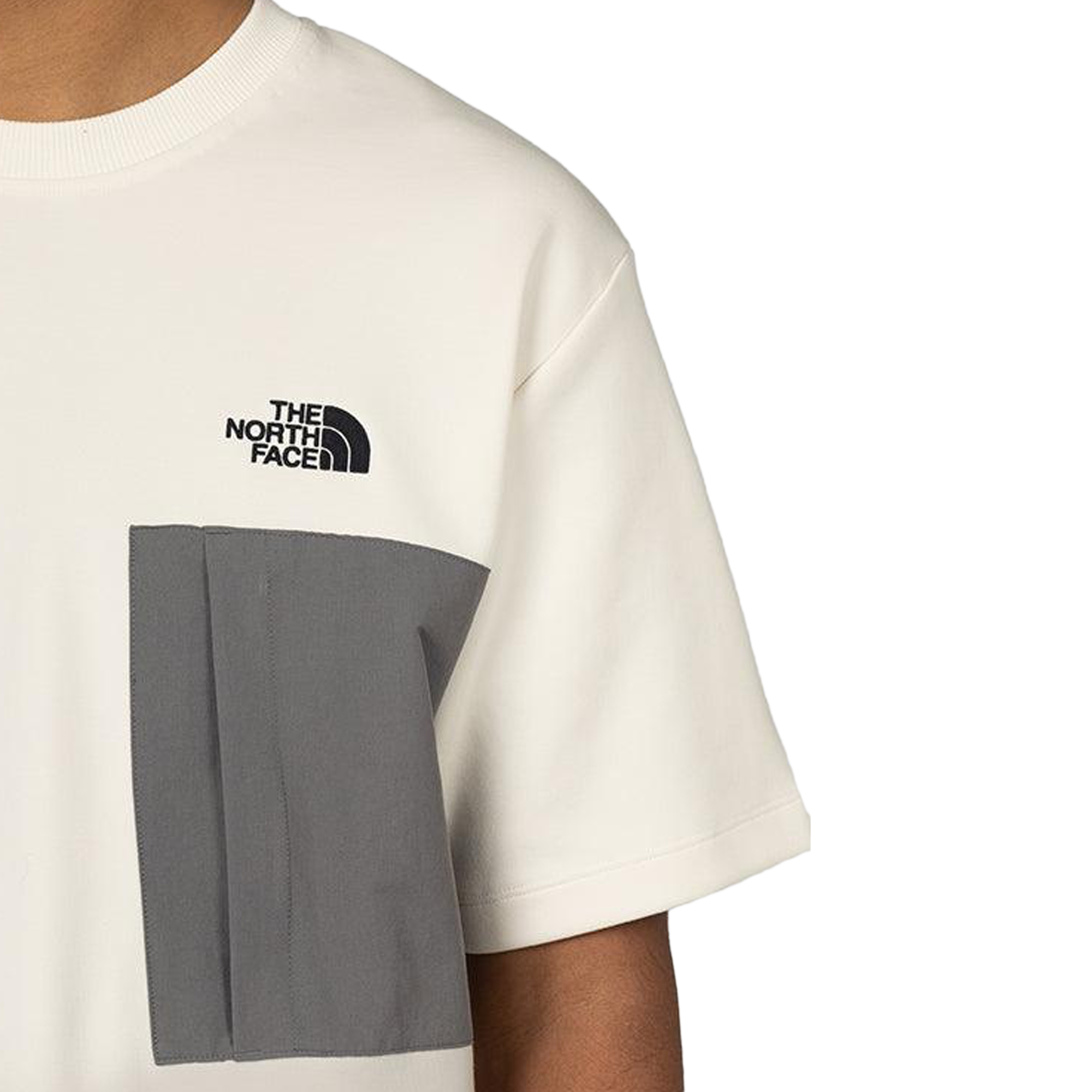 The North Face Men's Tech Pocket Short-Sleeve T-Shirt - AP White Dune NF0A885BQLI