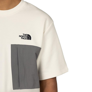 The North Face Men's Tech Pocket Short-Sleeve T-Shirt - AP White Dune NF0A885BQLI