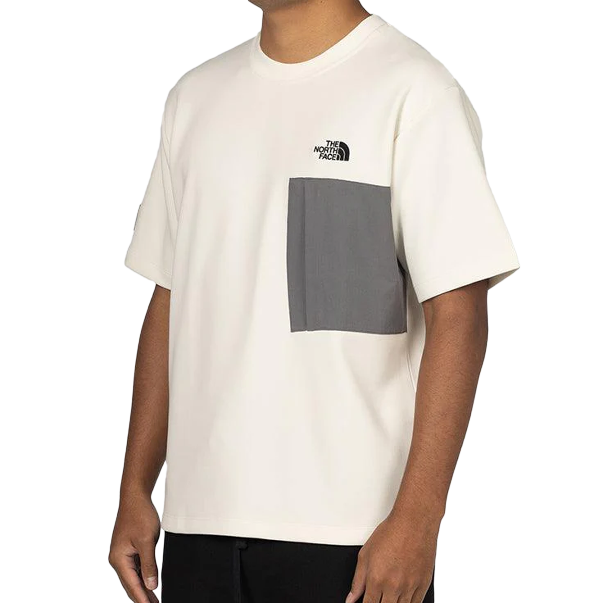 The North Face Men's Tech Pocket Short-Sleeve T-Shirt - AP White Dune NF0A885BQLI