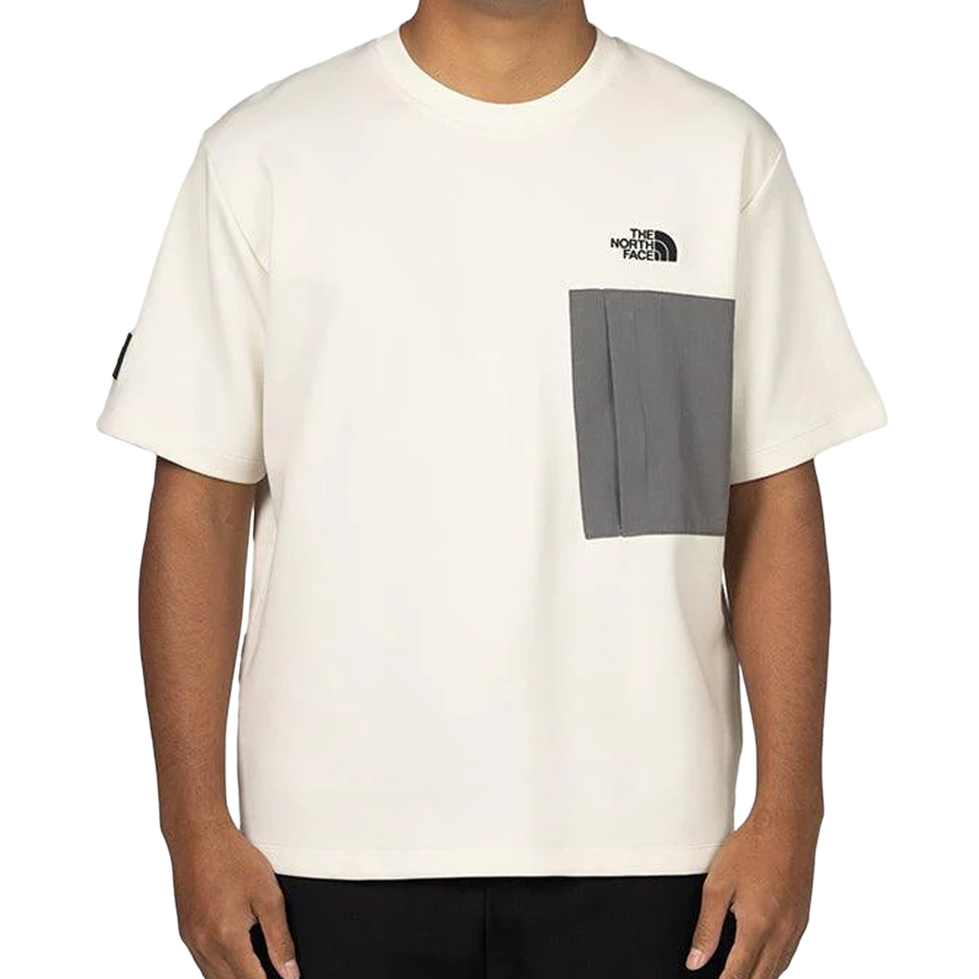 The North Face Men's Tech Pocket Short-Sleeve T-Shirt - AP White Dune NF0A885BQLI