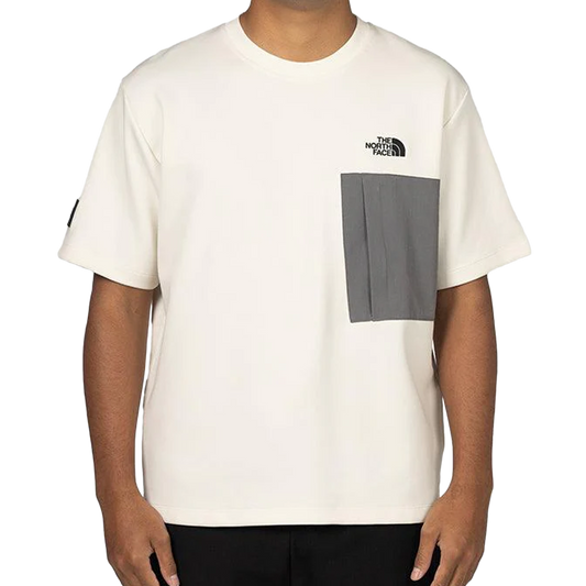The North Face Men's Tech Pocket Short-Sleeve T-Shirt - AP White Dune NF0A885BQLI