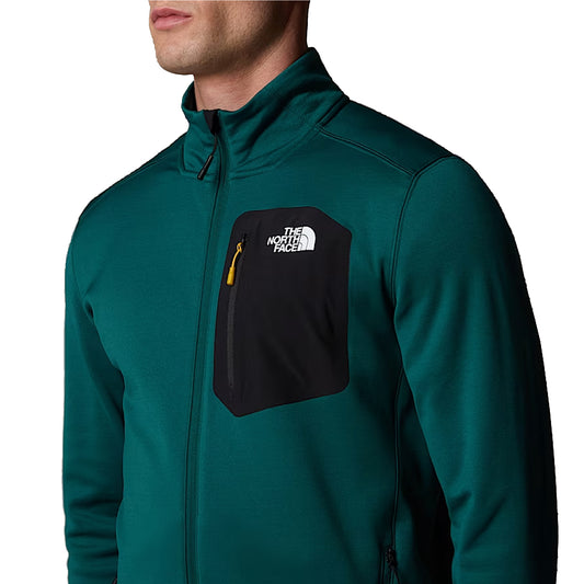 The North Face Crest Full Zip Deep Nori/TNF Black NF0A897C586