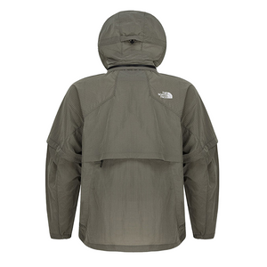 The North Face Convertible Wind Jacket - AP Gravel NF0A8CJP3X4