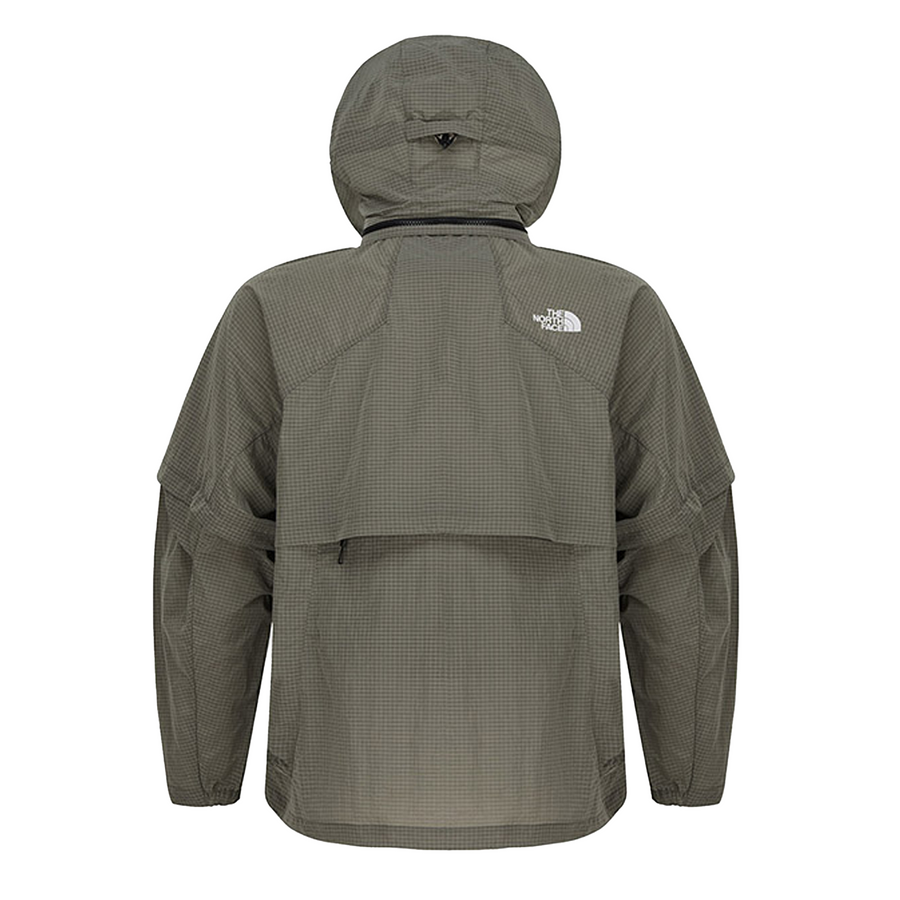 The North Face Convertible Wind Jacket - AP Gravel NF0A8CJP3X4