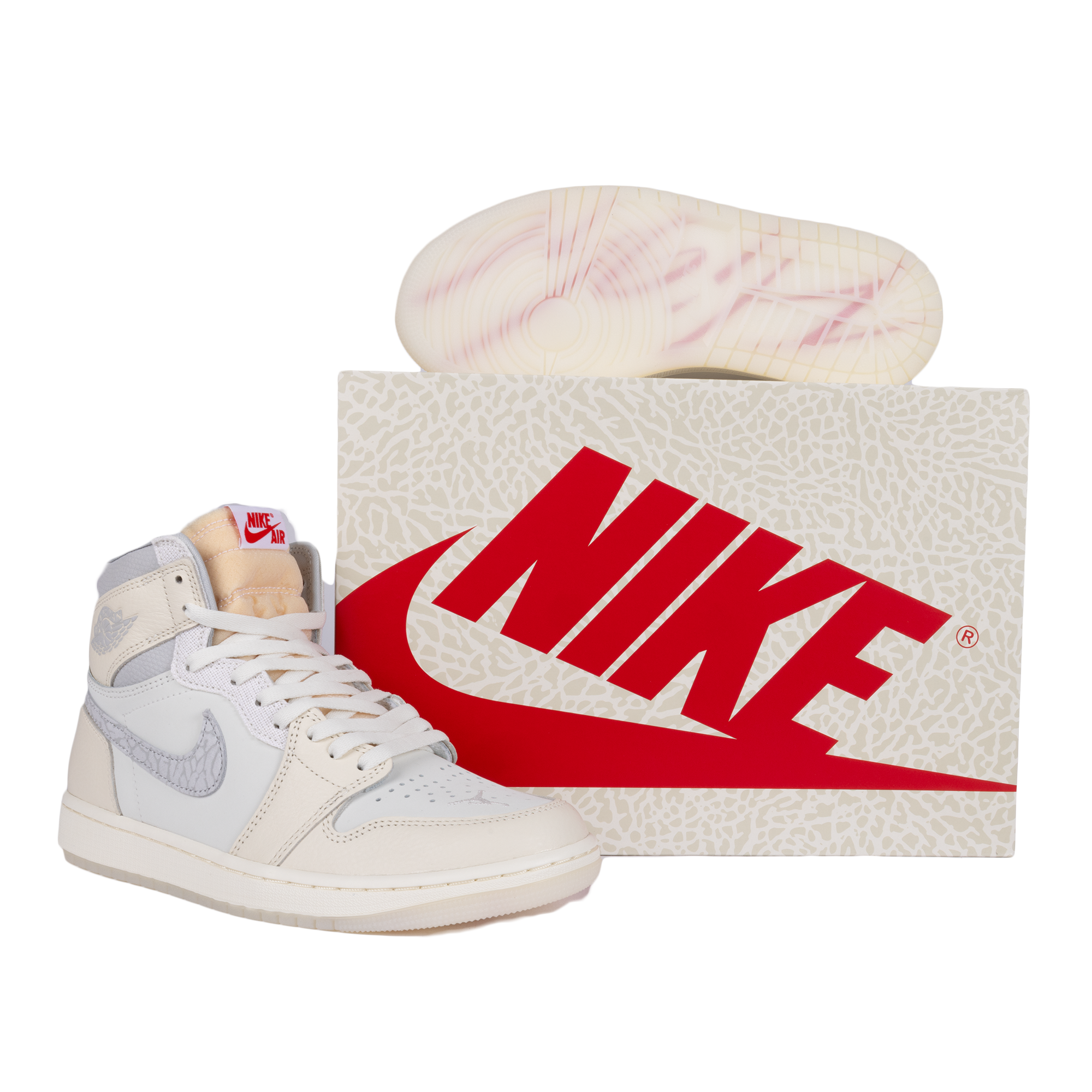 Nike Air Jordan 1 Retro High OG Sail/University Red/Pale Ivory IH4363-100