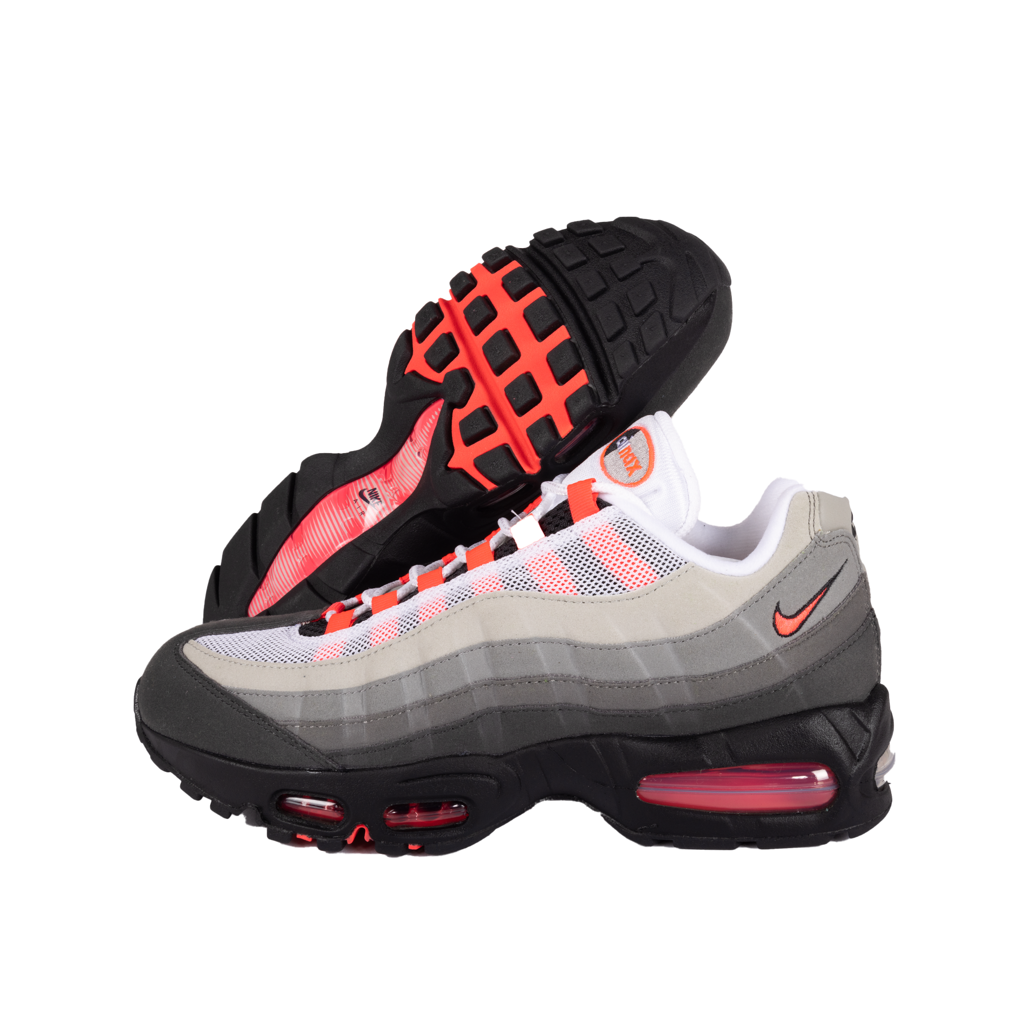 Nike Air Max 95 Big Bubble Black/Solar Red/Medium Ash/Dk Pewter IM7410-001