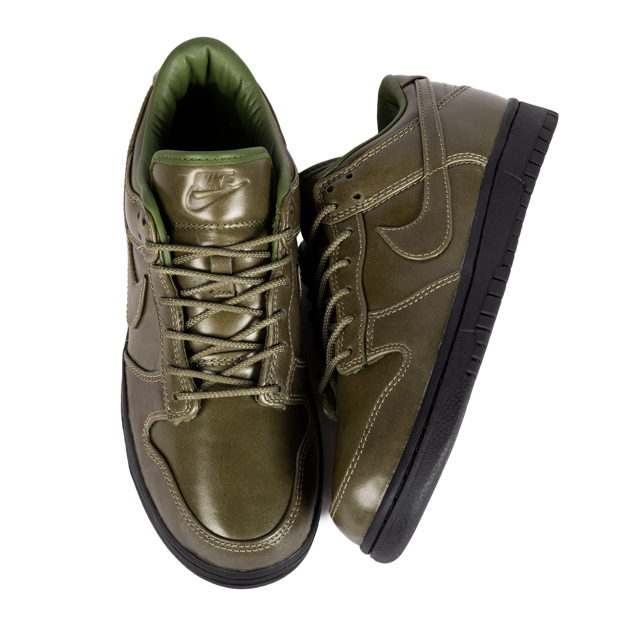 Nike Dunk Low Retro PRM QS Army Olive/Army Olive/Black IQ3342-300