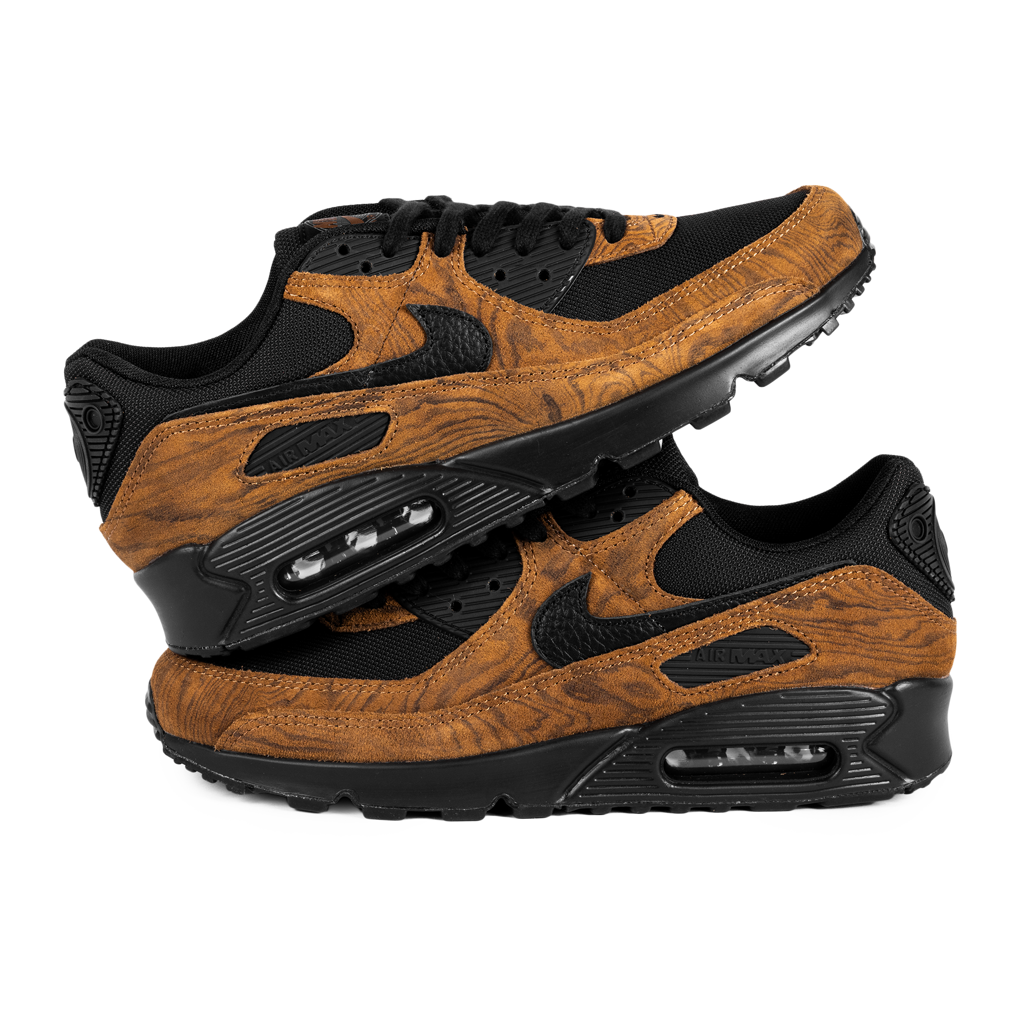 Nike Air Max 90 Premium Lt British Tan/Black/Velvet Brown IQ0283-281