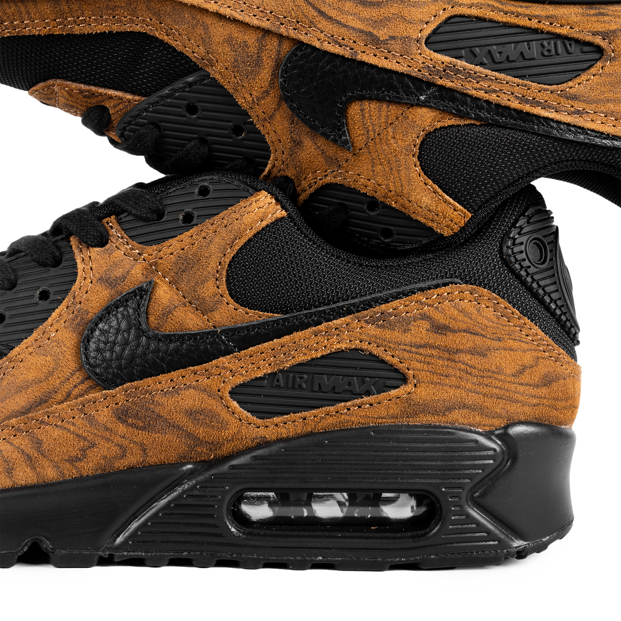 Nike Air Max 90 Premium Lt British Tan/Black/Velvet Brown IQ0283-281