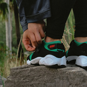 Nike air shop rift black green